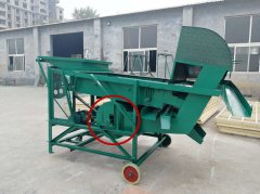電動油菜籽除雜篩廠家 油菜籽篩選機(jī)圖片 油菜籽雜質(zhì)清選篩3-5噸